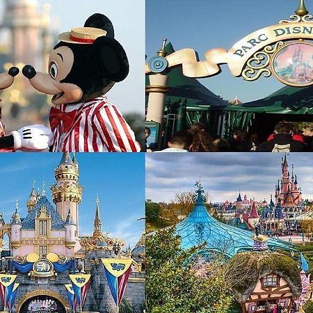 Disney Apart,3 Mn From Disney, 4Bedrooms, Double Free, Secured Parking,105 M2 Chessy  Exterior photo